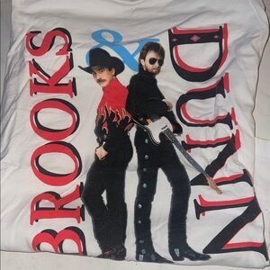 BROOKS & DUNN 90'S "HARD WORKIN' MAN" TEE